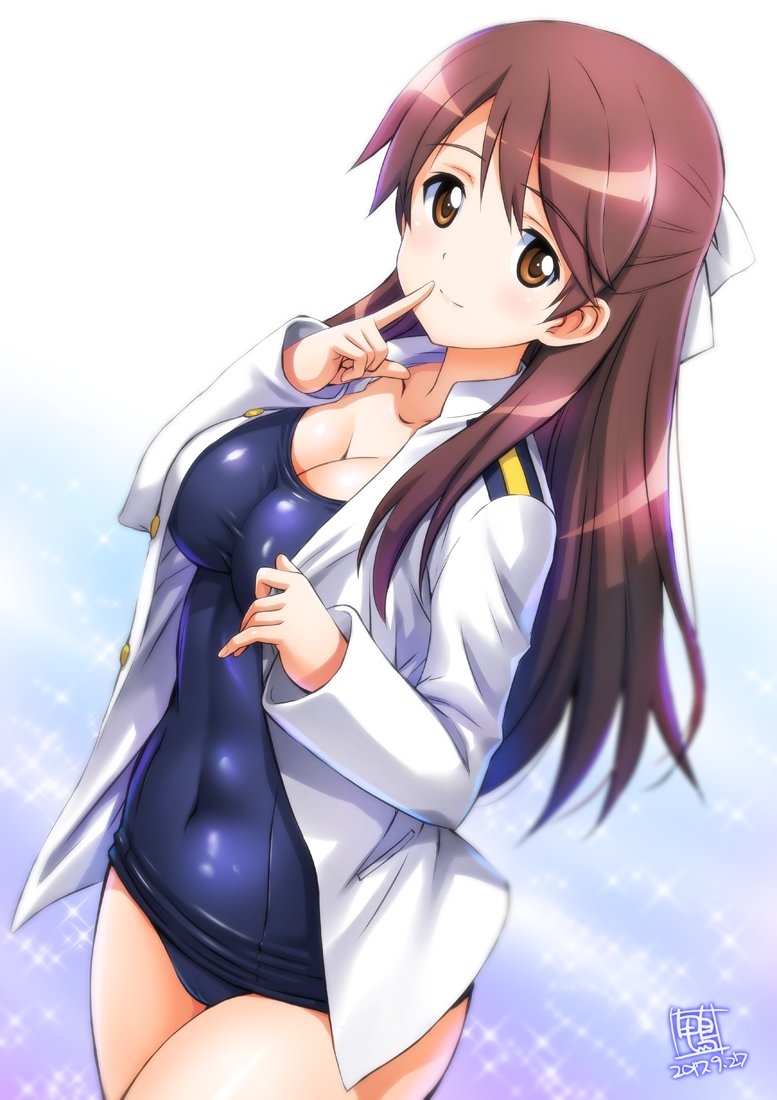 karibuchi takami (world witches series and 1 more) drawn by kamogawa_tanuki