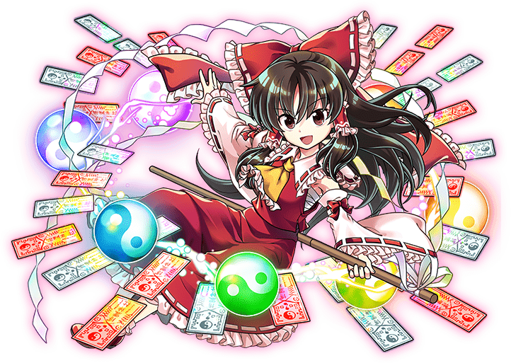 hakurei reimu (touhou and 1 more) drawn by socha
