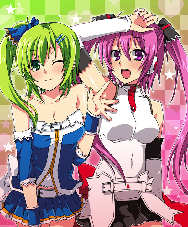 mizushiro celica and kitami erika (bemani and 2 more) drawn by futaba_841