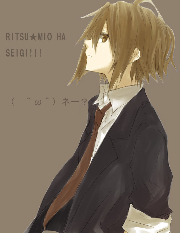 tainaka ritsu (k-on!) drawn by gogono_pan'ya