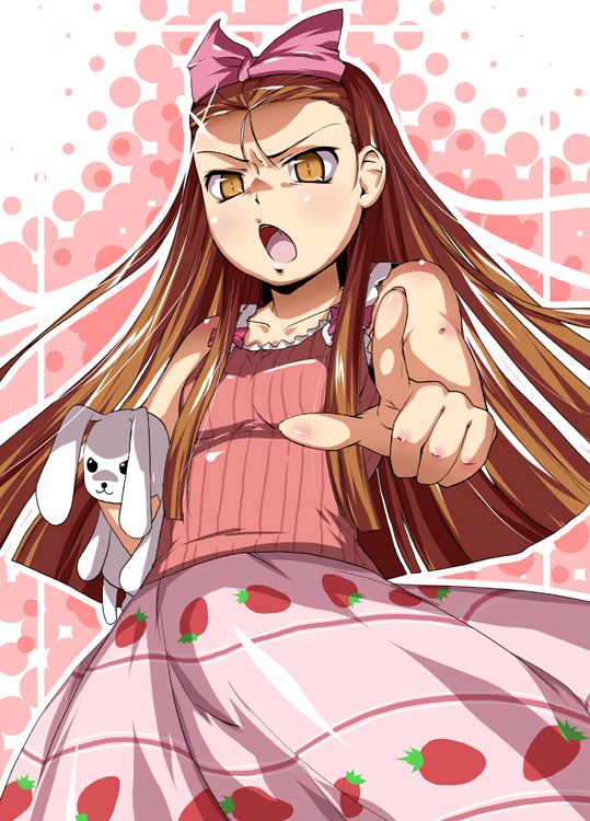 minase iori and usa-chan (idolmaster and 1 more) drawn by natsumi_akira