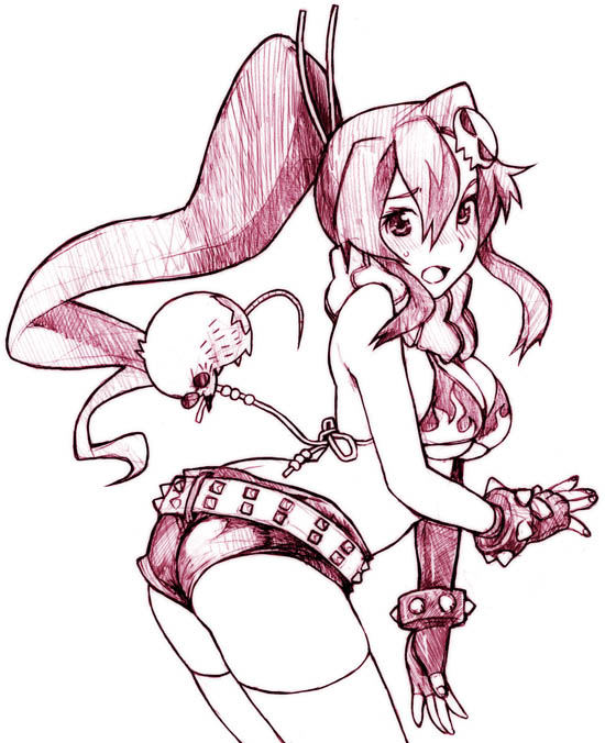 yoko littner (tengen toppa gurren lagann) drawn by nekomata_naomi