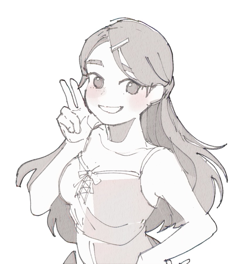 mizuki hamasaki (world of horror) drawn by xqxbi