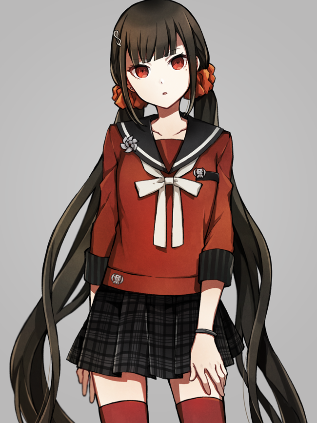 harukawa maki (danganronpa and 1 more) drawn by buzz_(moi)