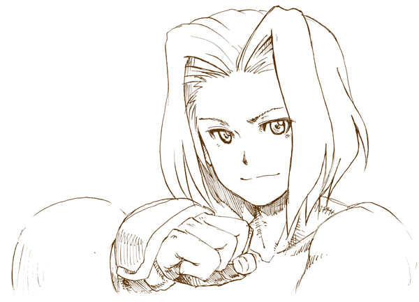 monk (final fantasy and 1 more) drawn by momigara_(mmgrkmnk)