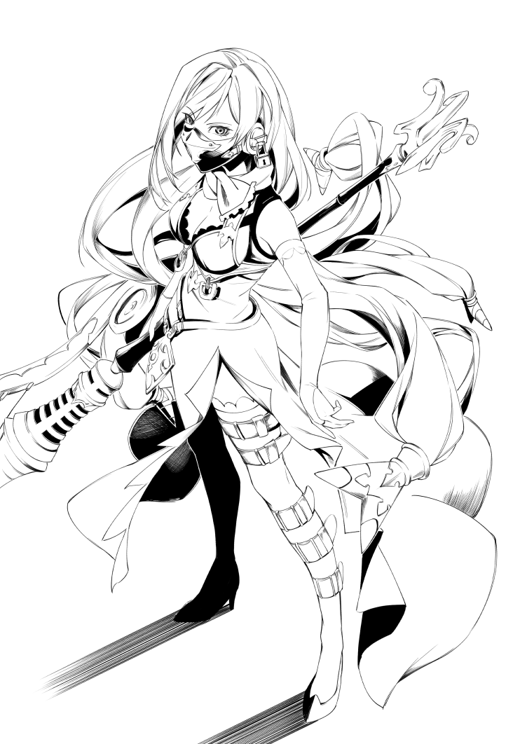 ejaeli (granblue fantasy) drawn by hitsuki_aki_(forked_road)