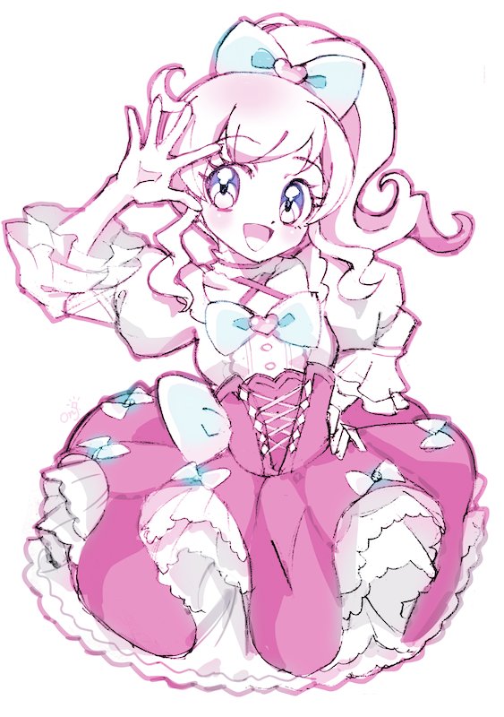 momoyama mirai (pretty series and 1 more) drawn by mdr_onj1807