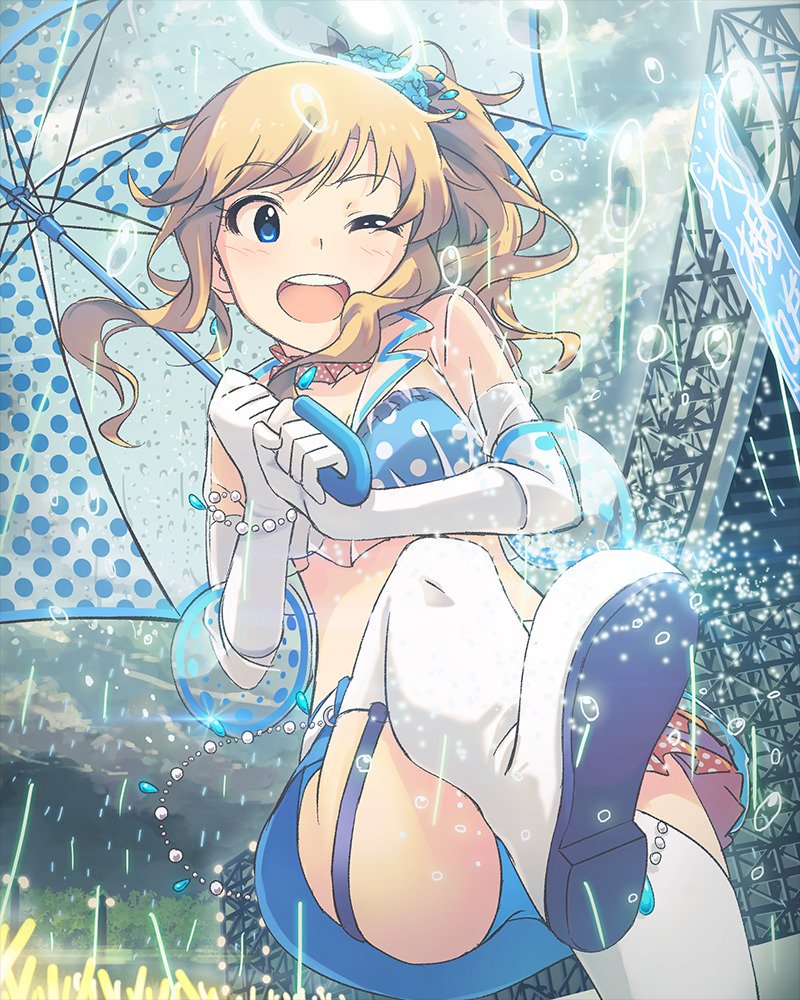 ohtsuki yui (idolmaster and 1 more) drawn by narumi_nanami
