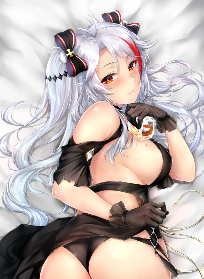 prinz eugen (azur lane) drawn by rei_kun