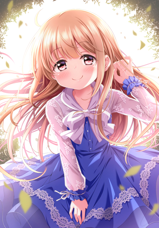 futaba anzu (idolmaster and 1 more) drawn by sui._(ayase)