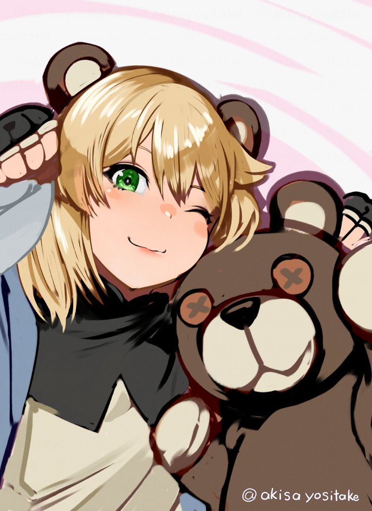 bridget and roger (guilty gear and 1 more) drawn by akisa_yositake