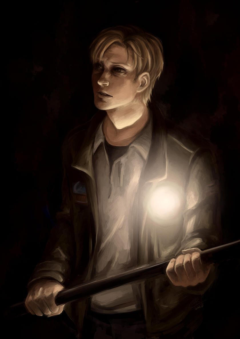 james sunderland (silent hill and 1 more) drawn by omurizer