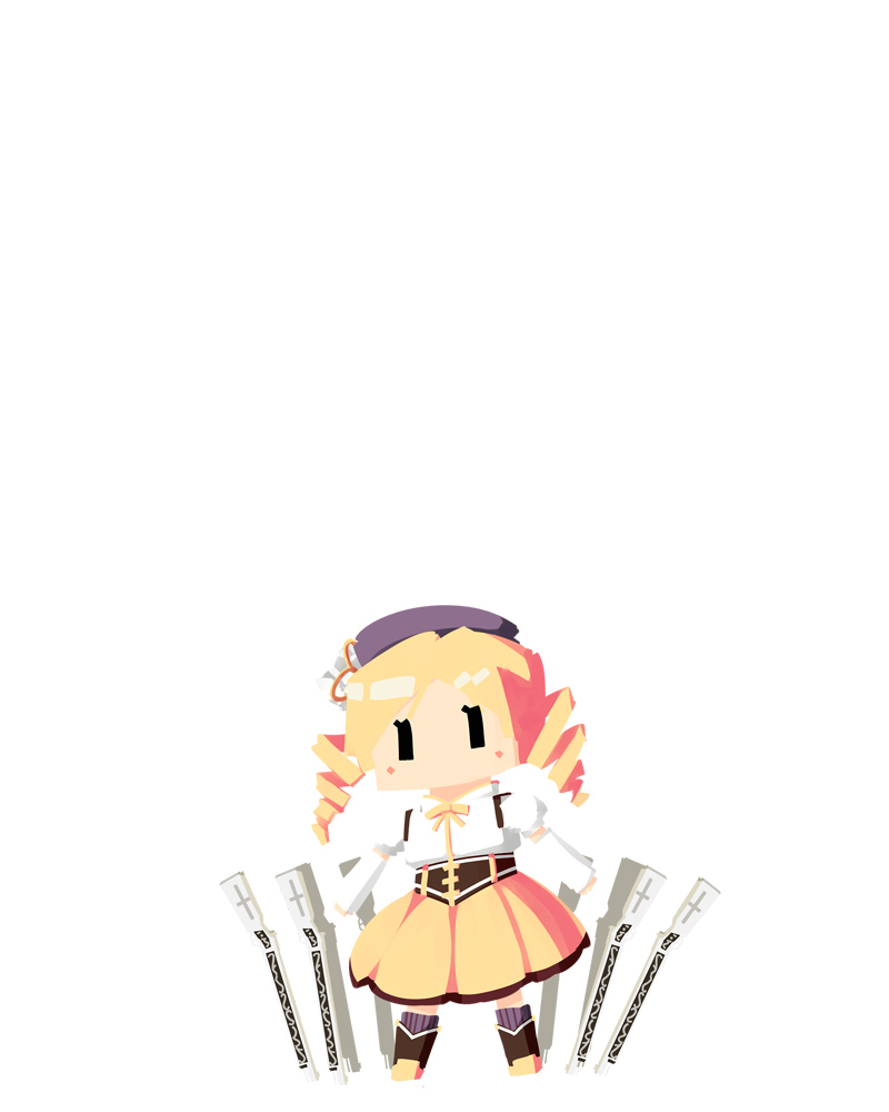 tomoe mami (mahou shoujo madoka magica) drawn by akai_ronii