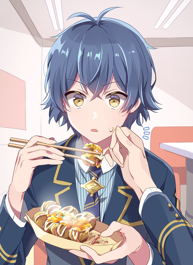 kagemiya kei and shido akira (dankira!!!) drawn by riku_(melty_drop)