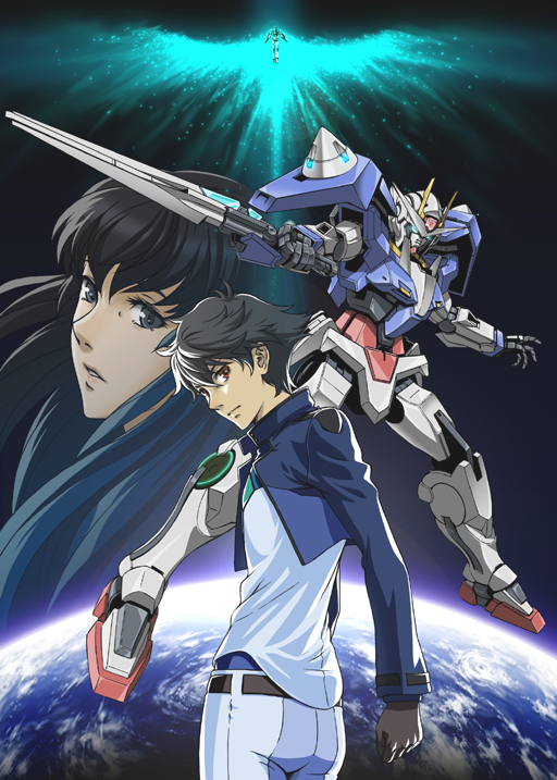 setsuna f. seiei, marina ismail, and 00 gundam (gundam and 1 more) drawn by kame_(pixiv)