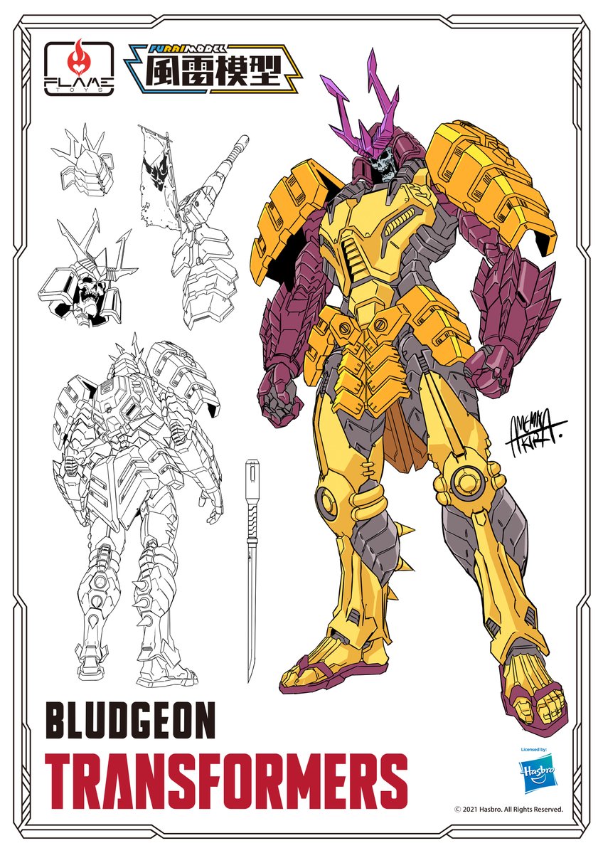 bludgeon (transformers and 2 more) drawn by amemiya_akira
