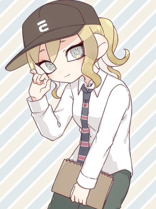 inkling player character and inkling girl (splatoon) drawn by inuowour