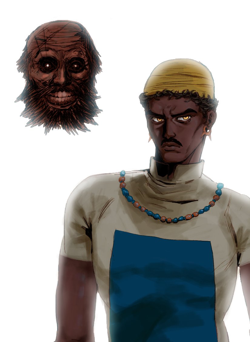 o'saa and nas'hrah (fear & hunger and 1 more) drawn by hexenzsen