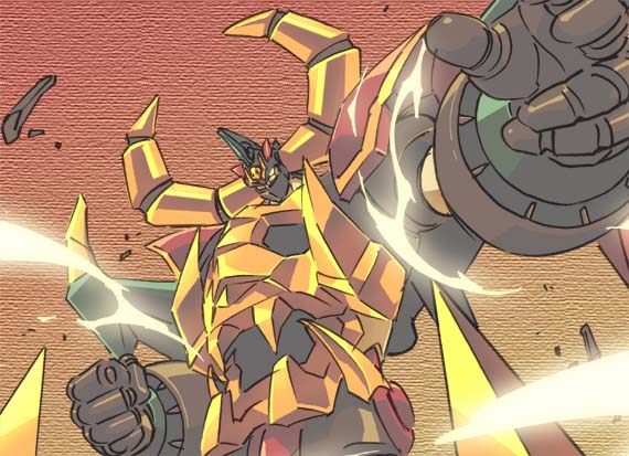 gaiking the great (gaiking and 1 more) drawn by ootsuka_ken