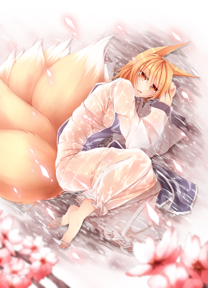 yakumo ran (touhou) drawn by midori_(misuriru8)
