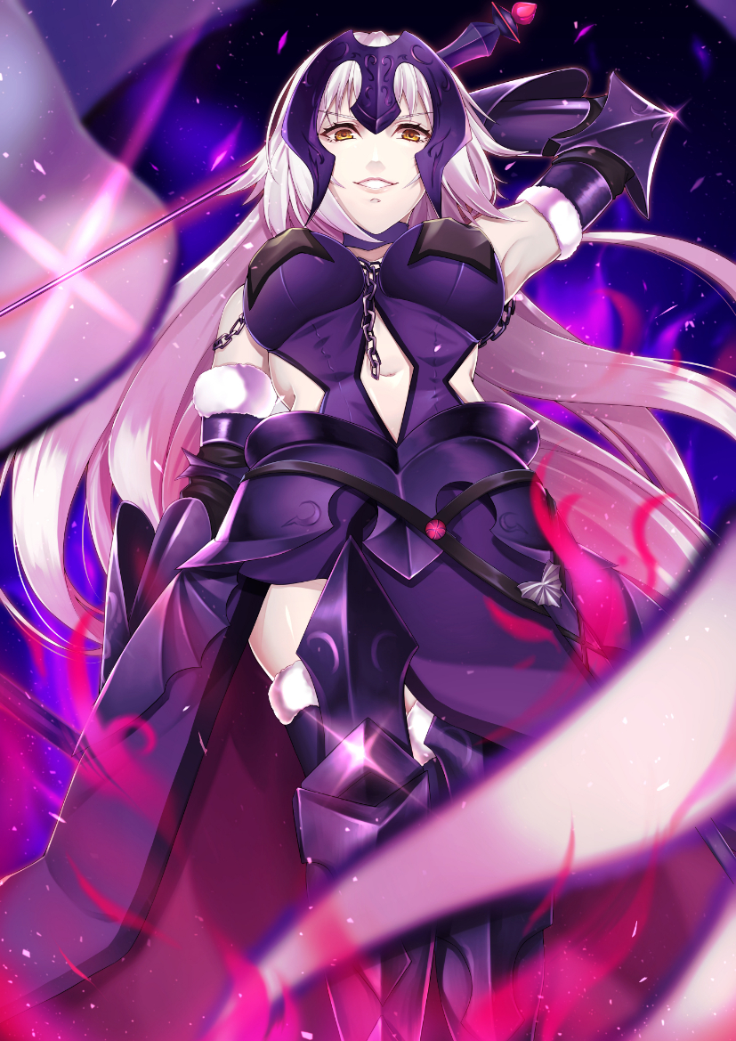 jeanne d'arc alter (fate and 1 more) drawn by romuni
