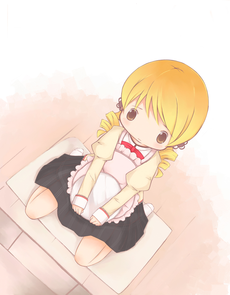 tomoe mami (mahou shoujo madoka magica) drawn by fata_(minifata)