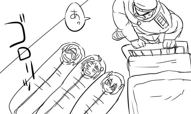 admiral, tenryuu, naka, nagara, and matsuda chiyohiko (kantai collection) drawn by tonda