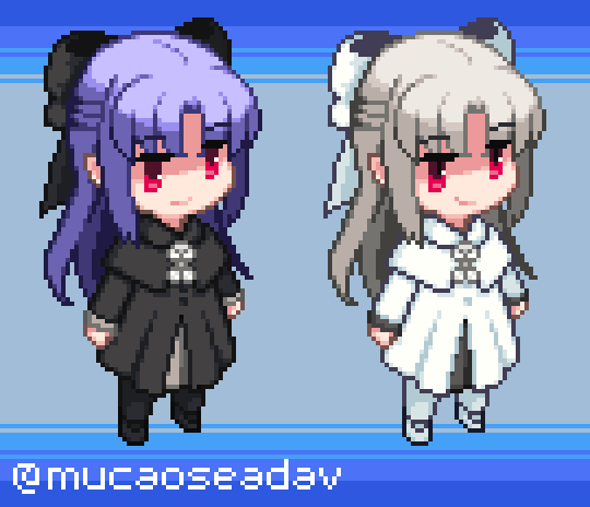 len and white len (tsukihime and 3 more) drawn by mucaoseadav