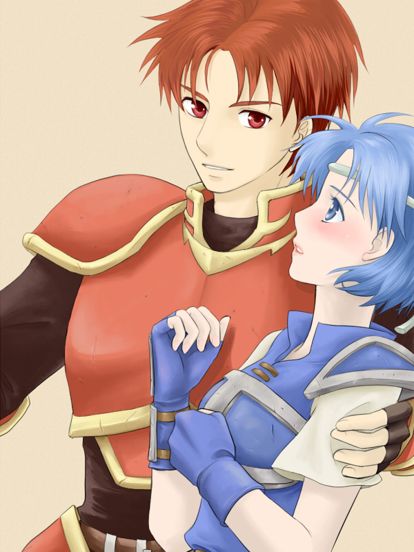 thea and alen (fire emblem and 1 more) drawn by suzu007