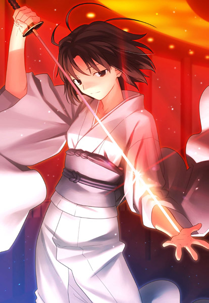 ryougi shiki and void shiki (kara no kyoukai) drawn by takeuchi_takashi