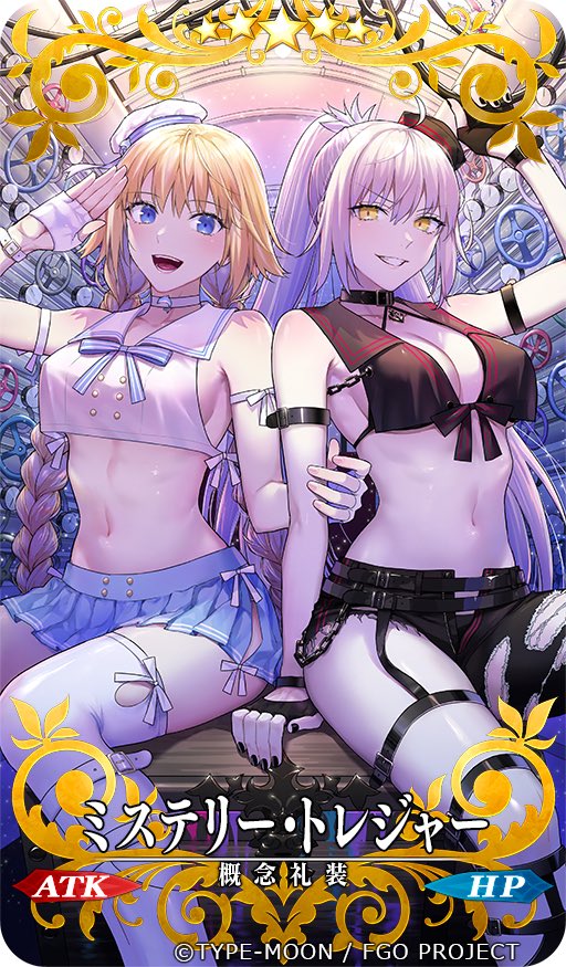 jeanne d'arc alter and jeanne d'arc (fate and 1 more) drawn by nipi27