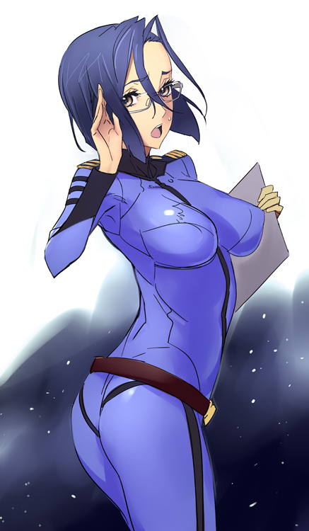 niimi kaoru (uchuu senkan yamato and 1 more) drawn by nishieda