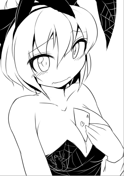 kurodani yamame (touhou) drawn by fun_bo