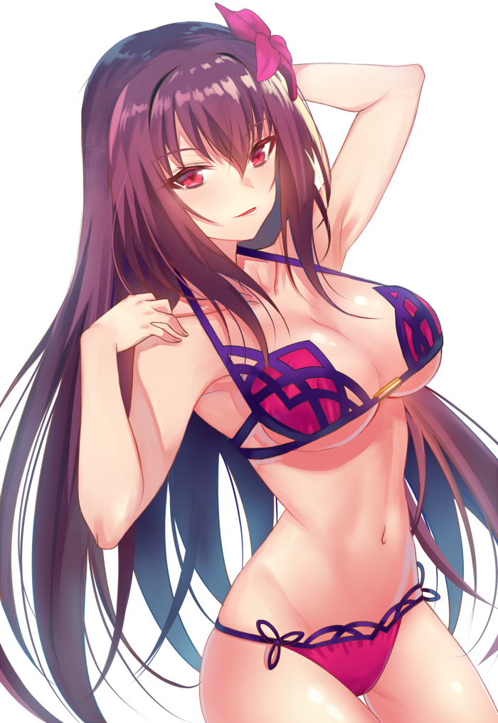 scathach (fate and 1 more) drawn by minatoasu