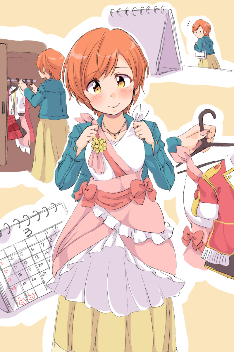 hoshizora rin (love live! and 1 more) drawn by sen_(sen0910)