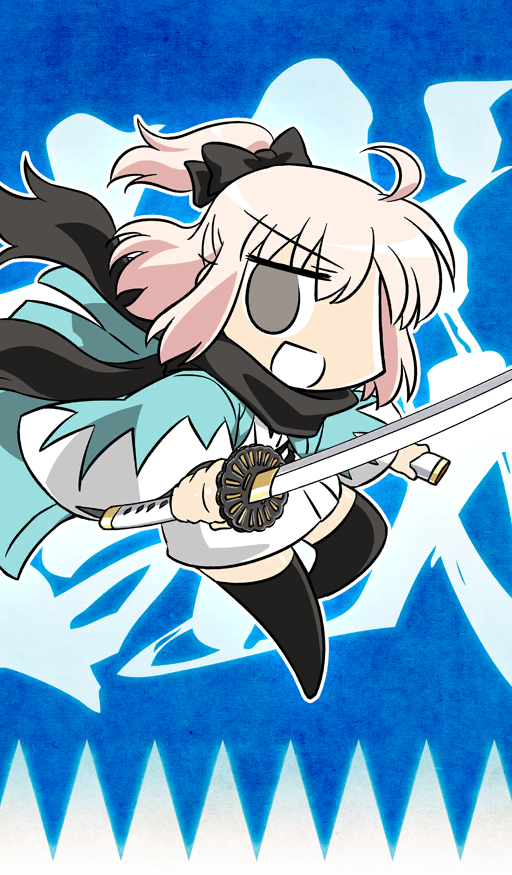 okita souji (fate and 1 more) drawn by keikenchi