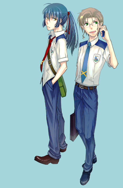 saotome alto and mikhail buran (macross and 1 more) drawn by mosdam