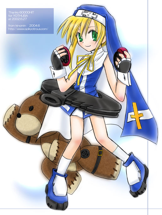 bridget (guilty gear and 2 more) drawn by kinomin