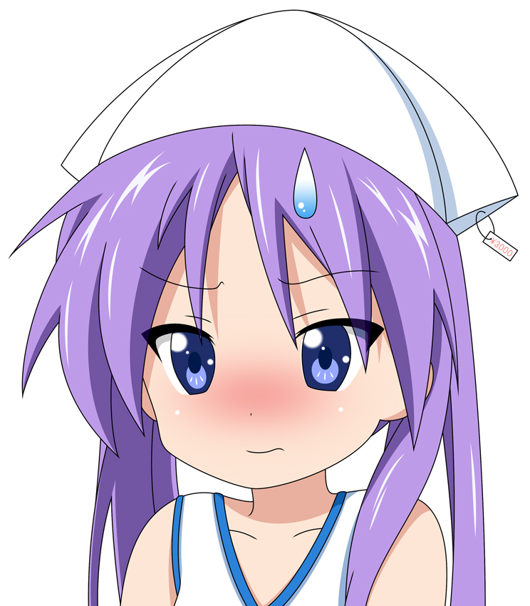 hiiragi kagami and ikamusume (lucky star and 1 more) drawn by momo_(esem)