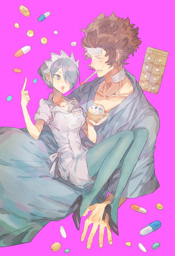 setsuna and azama (fire emblem and 1 more) drawn by shourou_kanna