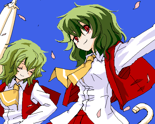kazami yuuka (touhou) drawn by hasegawa_keita
