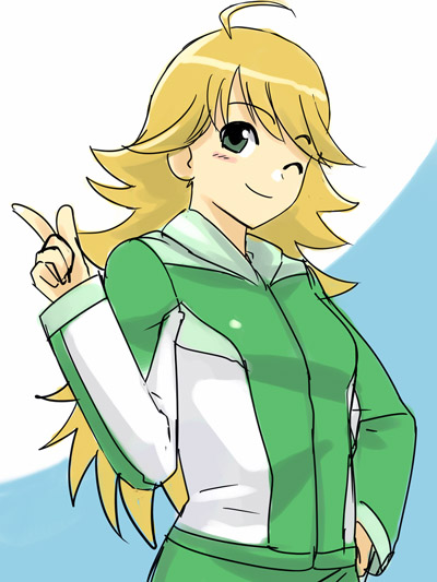 hoshii miki (idolmaster and 1 more) drawn by michael_f91