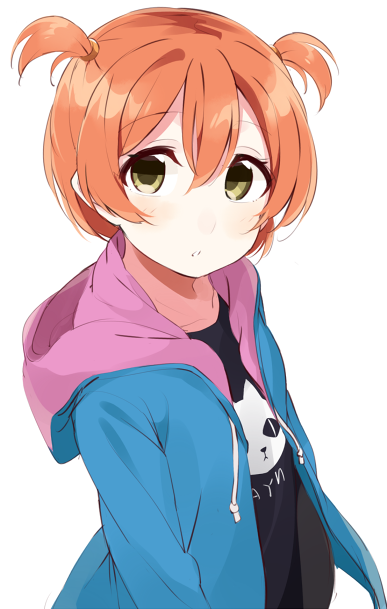 hoshizora rin (love live! and 1 more) drawn by totoki86