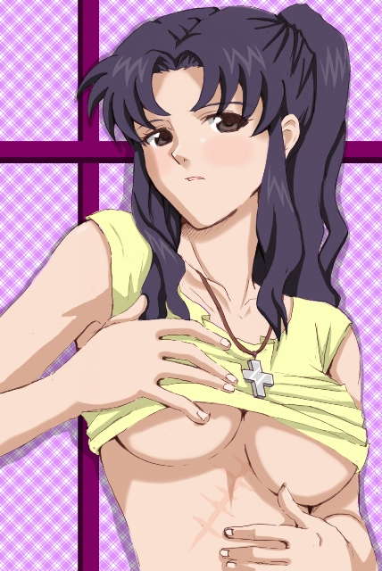 katsuragi misato (neon genesis evangelion) drawn by nagisa_(516k)