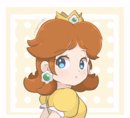 princess daisy (mario) drawn by chocomiru