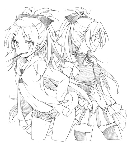 sakura kyoko (mahou shoujo madoka magica) drawn by cuteg