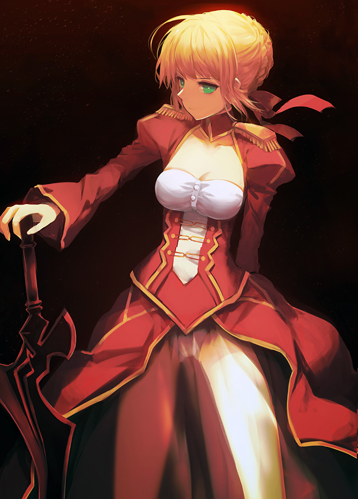 nero claudius (fate and 1 more) drawn by zen33n