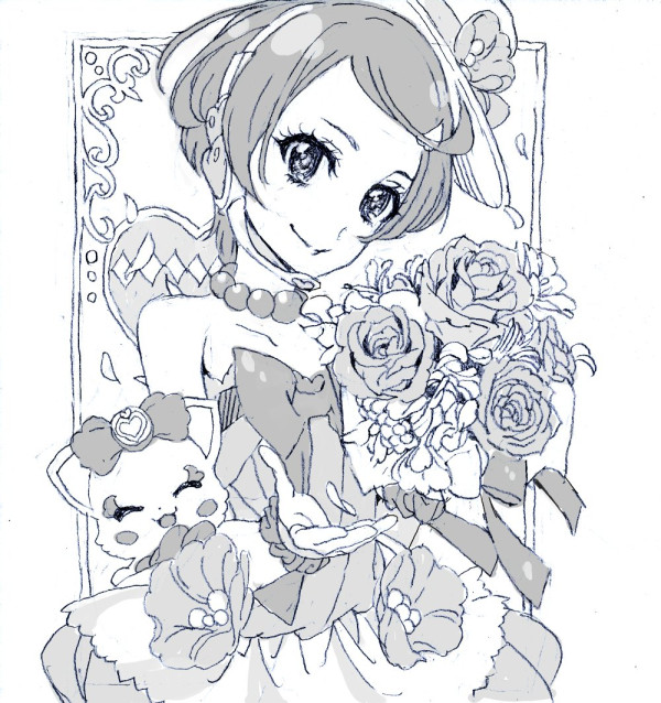 kenzaki makoto and davi (precure and 1 more) drawn by nobita_(makoto7060355)