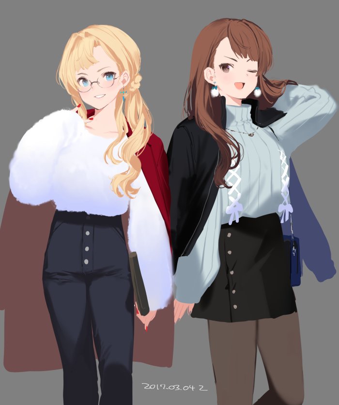zeta and beatrix (granblue fantasy) drawn by yuuhi_homare