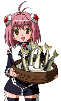 momo mizrahi (xenosaga and 1 more) drawn by maso_(ascii_art)